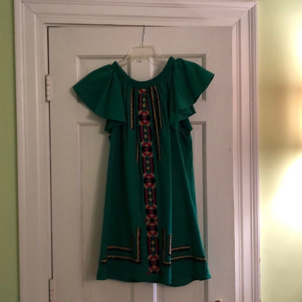 Piper size small green dress WORN ONCE